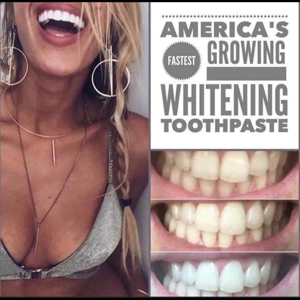 THE BEST Whitening Toothpaste!  NO HARSH CHEMICALS